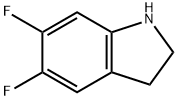 5,6-디플루오로인돌린 구조식 이미지