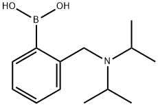 2-((Diisopropylamino)methyl)phenylboronic acid Structure