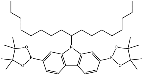 958261-51-3 9-(1-Octylnonyl)-2,7-bis(4,4,5,5-tetramethyl-1,3,2-dioxaborolan-2-yl)-9H-carbazole