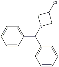 1-benzhydryl-3-chloroazetidine 구조식 이미지