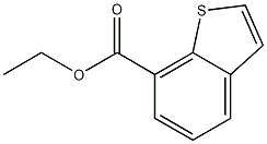 ethyl benzo[b]thiophene-7-carboxylate Structure