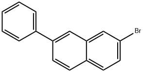2-Bromo-7-phenylnaphthalene 구조식 이미지