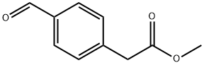 Methyl(p-formylphenyl)acetate 구조식 이미지