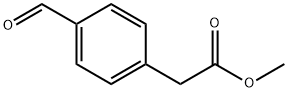 Methyl(p-formylphenyl)acetate Structure