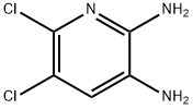 2,3-Diamino-5,6-dichloropyridine Structure