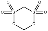 1,5,2,4-디옥사디티안, 2,2,4,4-테트라옥사이드 구조식 이미지