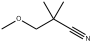 Methoxypivalonitrile Structure