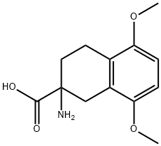 99907-84-3 2-Amino-1,2,3,4-tetrahydro-5,8-dimethoxy-2-naphthalenecarboxylic acid