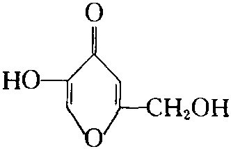 曲酸 化学结构式