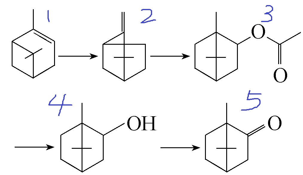 α-蒎烯制备樟脑