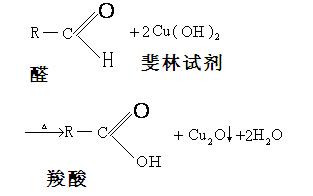 斐林试剂与醛反应