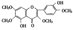 蔓荆子黄素结构式