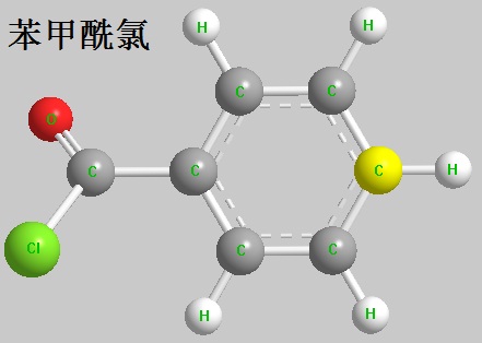 苯甲酰氯 分子结构式
