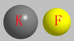 氟化钾 分子结构式