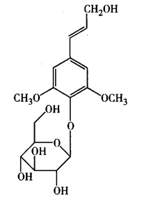 紫丁香苷结构式