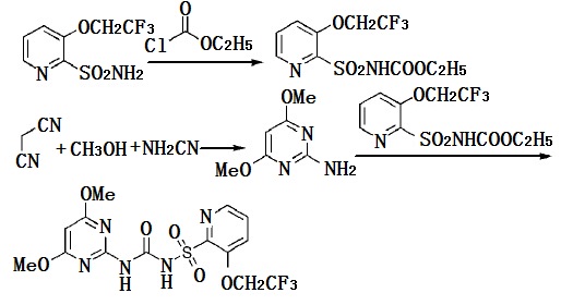 三氟啶磺隆合成路线