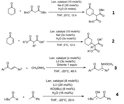Reactions of Tris[N,N,N,N-tetramethylguanidinium][tris(1S)-(1,1-binaphalene)-2,2-diolato]praseodymate Pr-HTMG-B