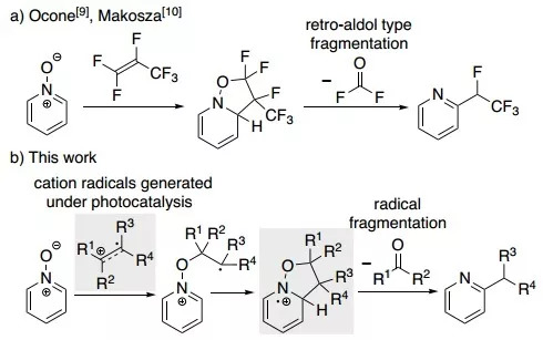 吡啶N-氧化物转化为邻位烷基取代吡啶