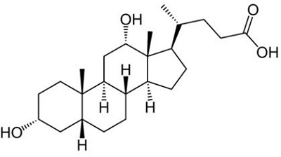 the chemical structure of Deoxycholic acid