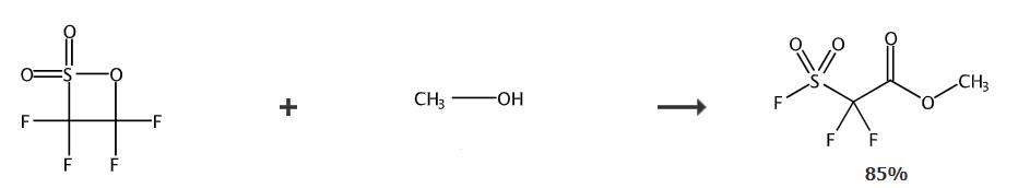 氟磺酰基二氟乙酸甲酯的合成路线