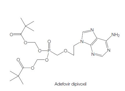 142340-99-6 Adefovir dipivoxilMechanism of actionBioavailabilityAdverse effects
