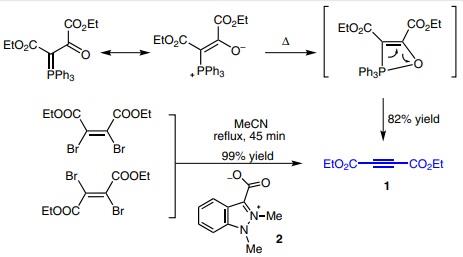 Synthesis of diethyl acetylenedicarboxylate