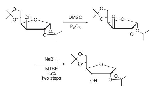 Systhesis of 1,2:5,6-Di-O-isopropylidene-alpha-D-allofuranose