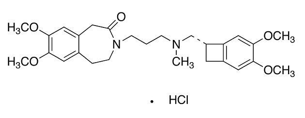 Ivabradine hydrochloride.png