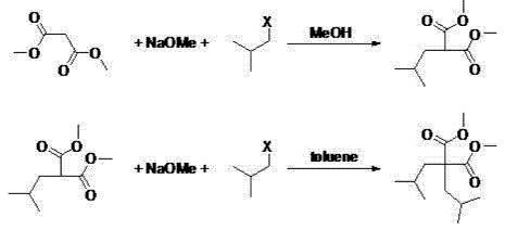 一种制备二异丁基丙二酸二甲酯的合成方法