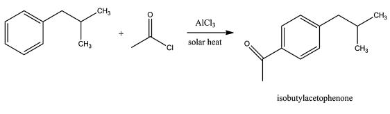 Synthesis of 4-isobutylacetophenone