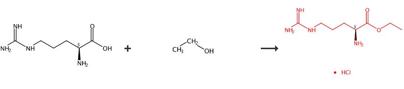 L-精氨酸乙酯盐酸盐的合成与应用
