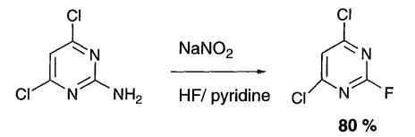 4,6-dichloro-2-fluoropyriMidine