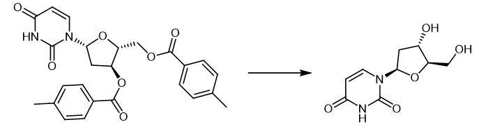 synthesis of 2'-Deoxyuridine