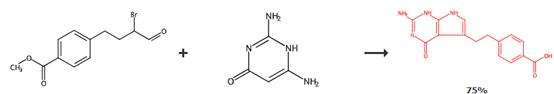 4-[2-(2-氨基-4,7-二氢-4-氧代-3H-吡咯并[2,3]嘧啶-5-基)乙基]苯甲酸的合成与应用
