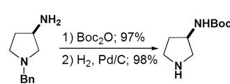 (R)-3-叔丁氧羰基氨基吡咯烷的合成与应用
