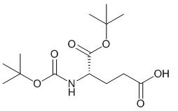 Boc-L-谷氨酸-1-叔丁酯的制备及其合成