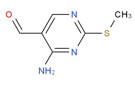 4-氨基-2-甲巯基嘧啶-5-甲醛的合成方法