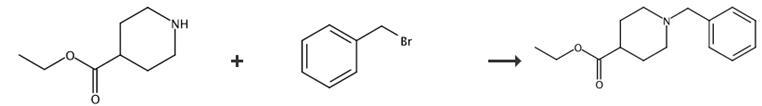 1-苄基-4-哌啶甲酸乙酯的合成路线