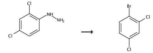  2,4-二氯溴苯的合成路线