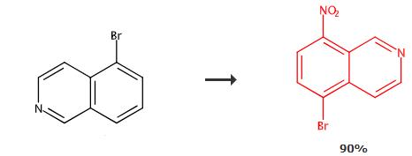 5-溴-8-硝基异喹啉的合成与应用