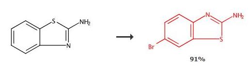  2-氨基-6-溴苯并噻唑的合成路线