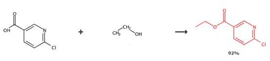 6-氯烟酸乙酯的合成路线