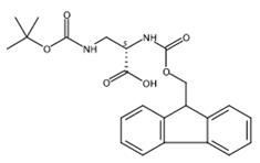 N-Fmoc-N'-Boc-L-2,3-二氨基丙酸的合成及其应用