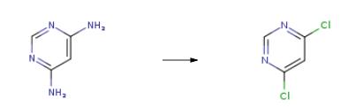 synthesis of 4,6-Dichloropyrimidine