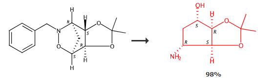 (3AR,4S,6R,6AS)-6-氨基四氢-2,2-二甲基-4H-环戊烯并-1,3-二氧杂环戊烷-4-醇的合成与应用