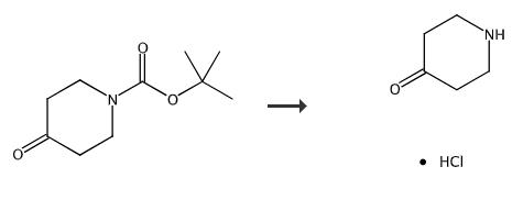 The synthetic method 1 of 4-oxopiperidinium chloride