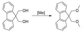 The synthetic step 3 of 9,9-Bis(methoxymethyl) fluorene.