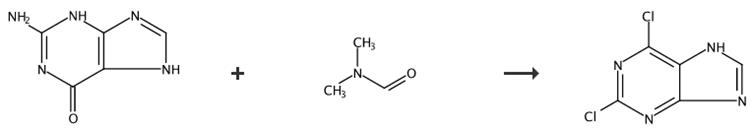 图3 2,6-二氯嘌呤的合成路线[4]。