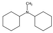 图1 N-甲基二环己基胺的结构式。