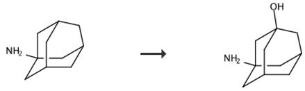 图2 3-胺基-1-金刚烷醇的合成路线[4-5]。